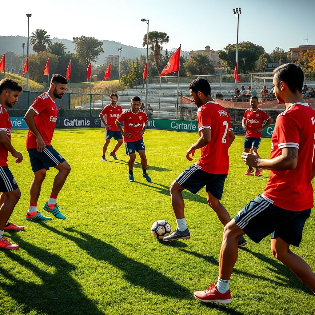 澳亚国际手游官网-摩洛哥瓦赫达备战细节频出，球队积极调整状态